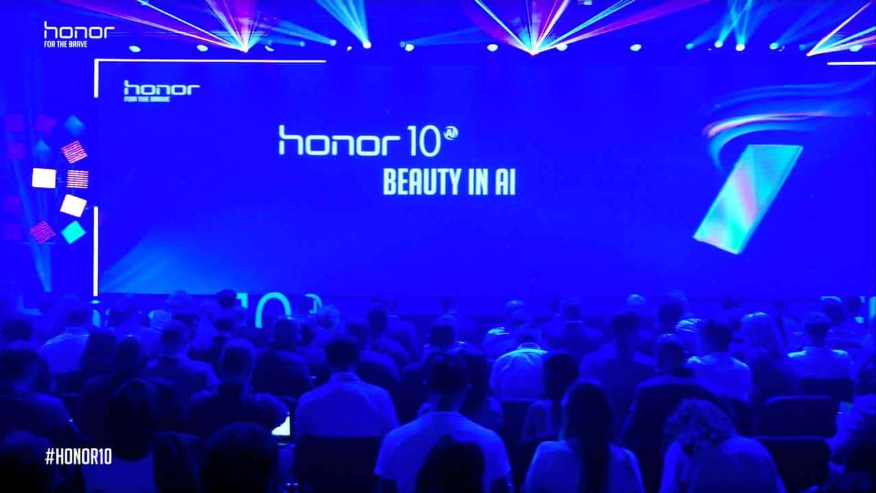An audience gathered around an impressive booth at a global launch event, captured by an event videographer from Medialook