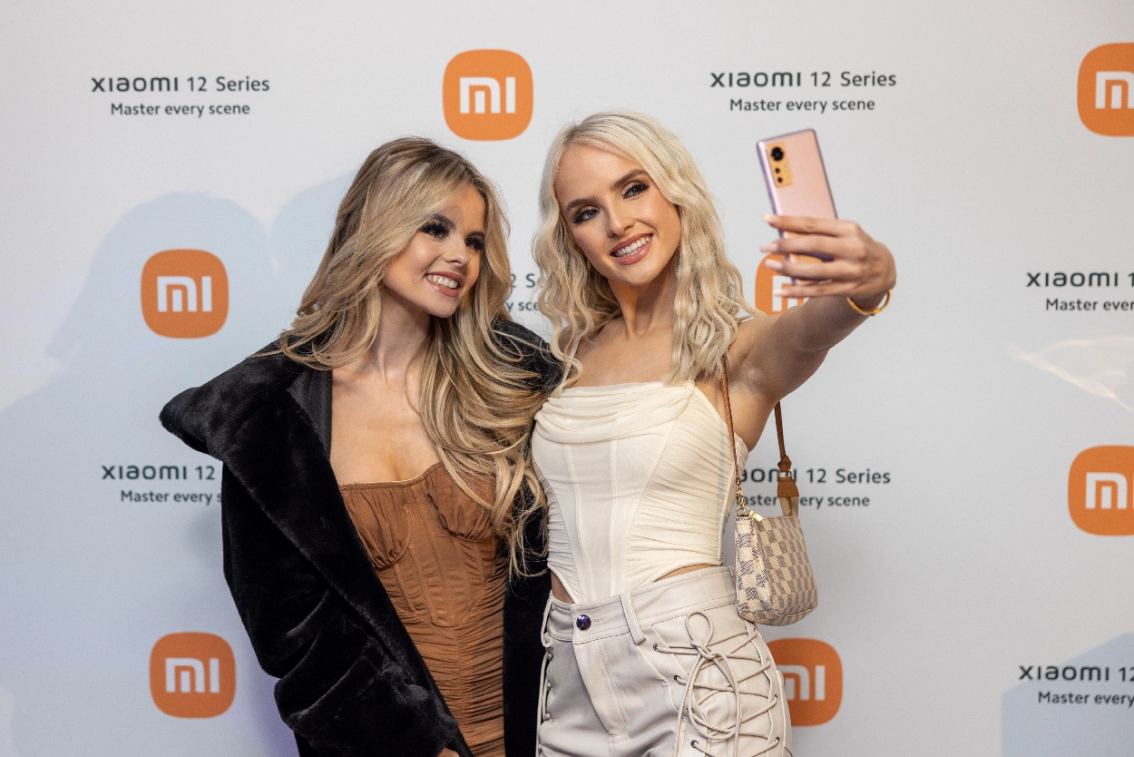 The selfie wall at the Xiaomi product launch event, filmed by an event videographer from Medialook